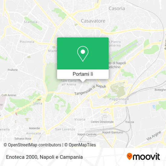 Mappa Enoteca 2000