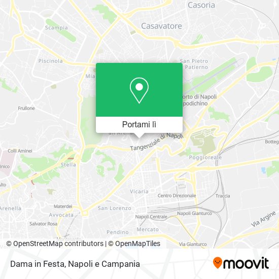 Mappa Dama in Festa