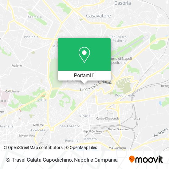 Mappa Si Travel Calata Capodichino