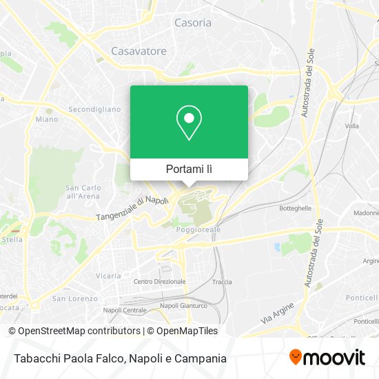 Mappa Tabacchi Paola Falco