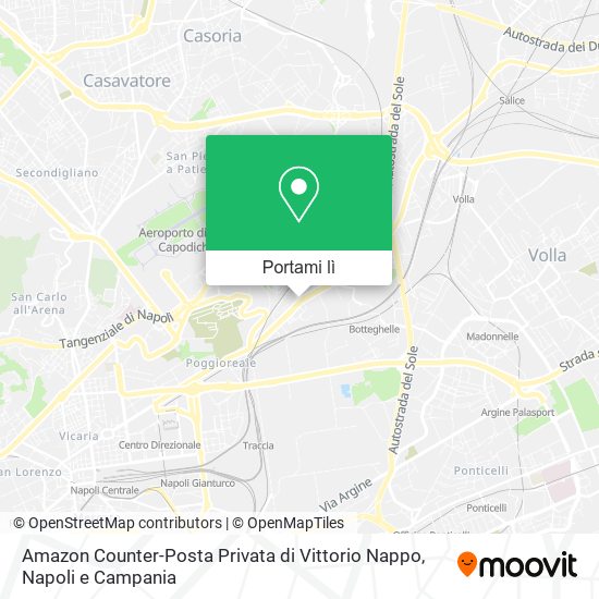 Mappa Amazon Counter-Posta Privata di Vittorio Nappo