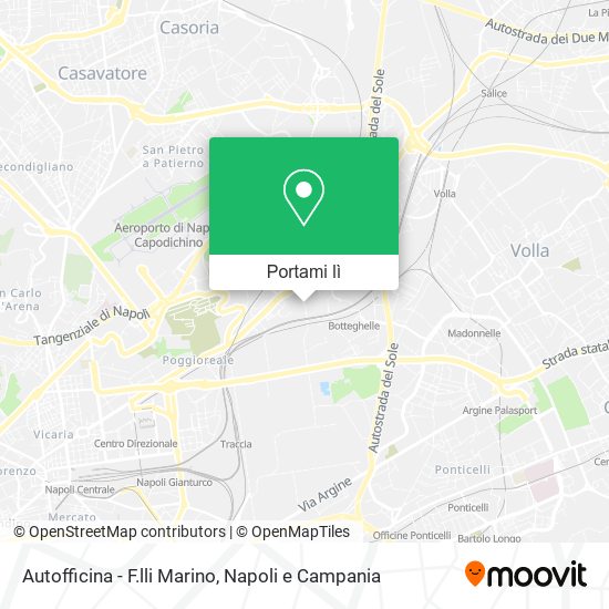 Mappa Autofficina - F.lli Marino