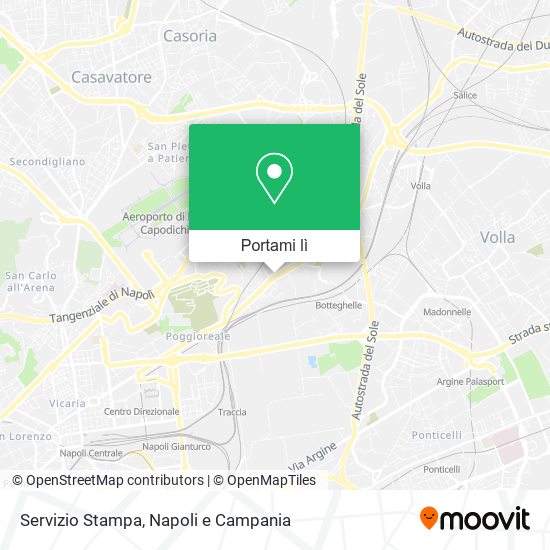 Mappa Servizio Stampa