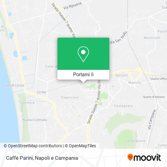 Mappa Caffé Parini
