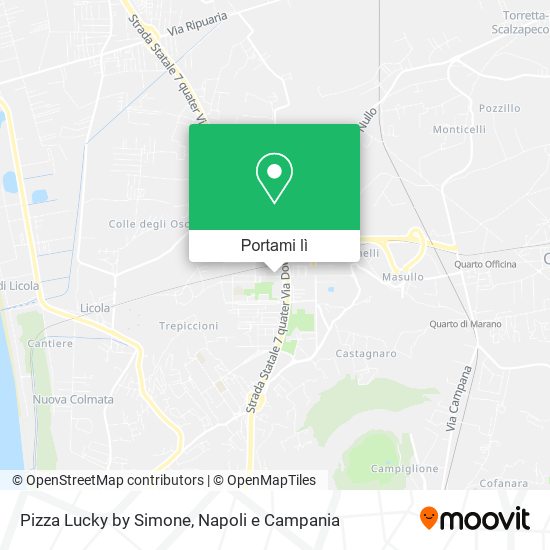 Mappa Pizza Lucky by Simone