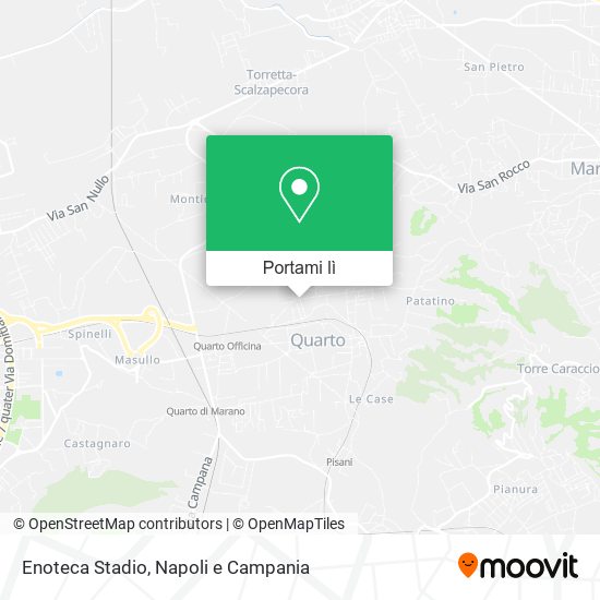 Mappa Enoteca Stadio