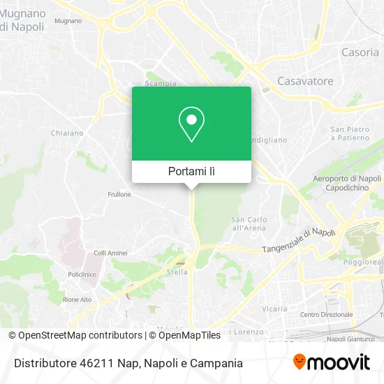 Mappa Distributore 46211 Nap