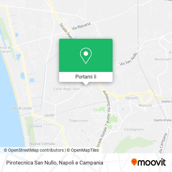 Mappa Pirotecnica San Nullo