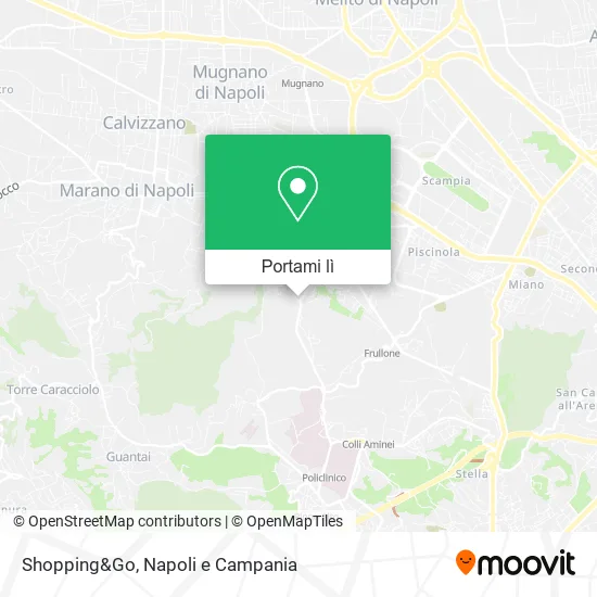 Mappa Shopping&Go