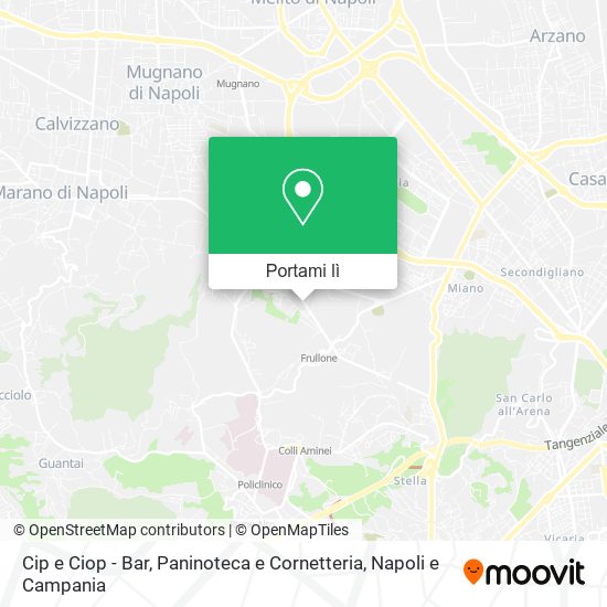 Mappa Cip e Ciop - Bar, Paninoteca e Cornetteria