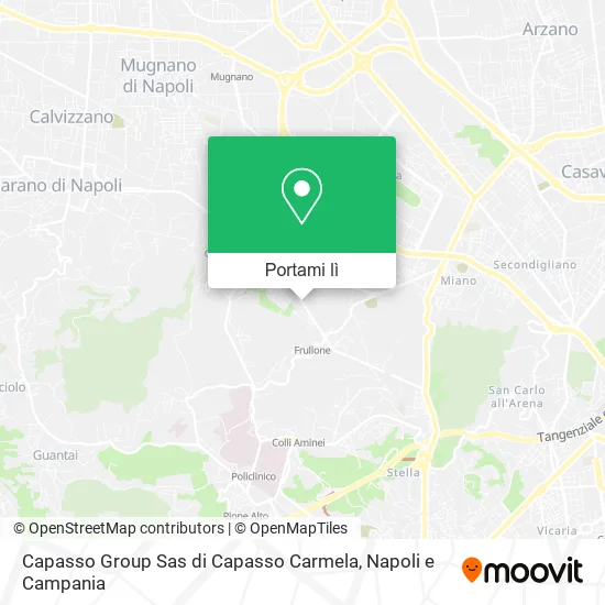 Mappa Capasso Group Sas di Capasso Carmela