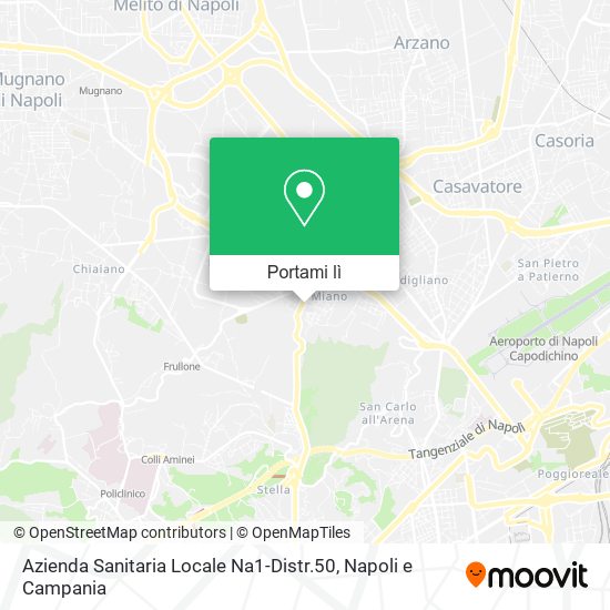 Mappa Azienda Sanitaria Locale Na1-Distr.50