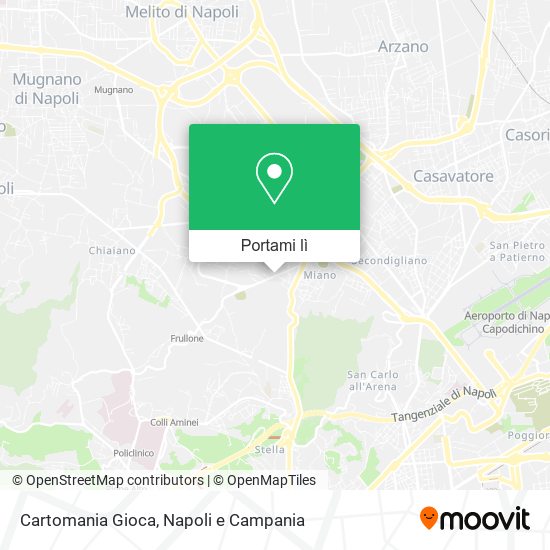 Mappa Cartomania Gioca