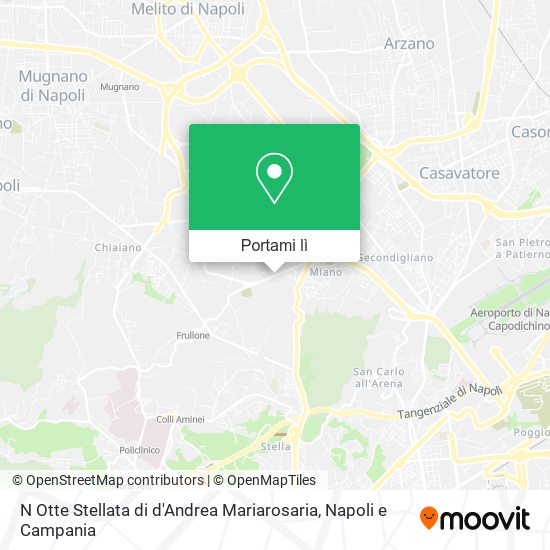 Mappa N Otte Stellata di d'Andrea Mariarosaria