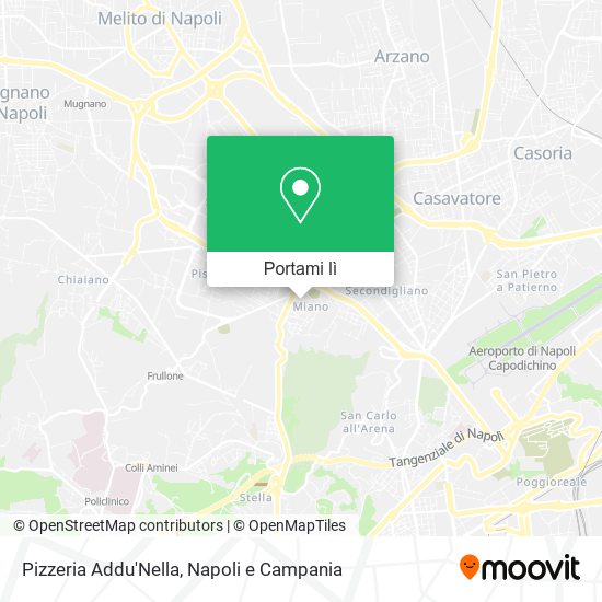 Mappa Pizzeria Addu'Nella