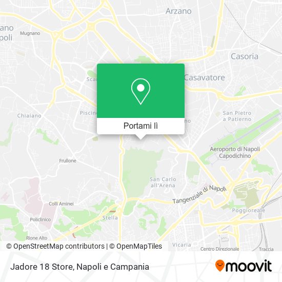 Mappa Jadore 18 Store