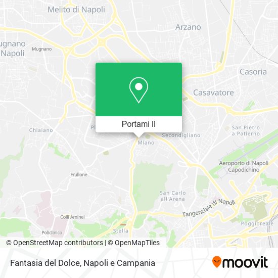 Mappa Fantasia del Dolce