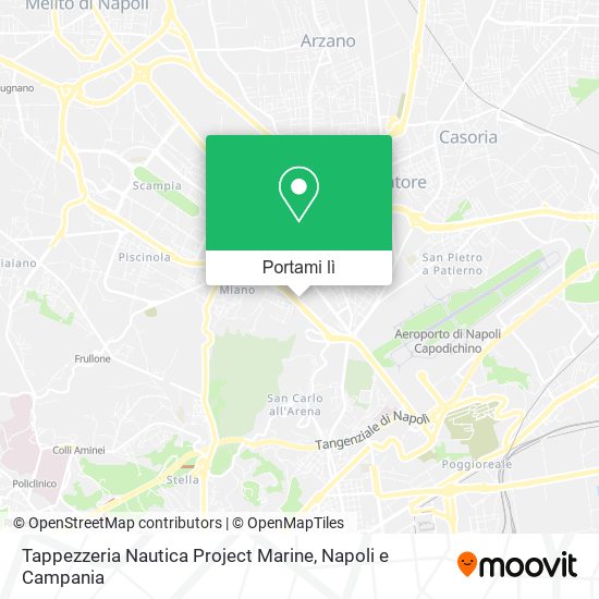 Mappa Tappezzeria Nautica Project Marine