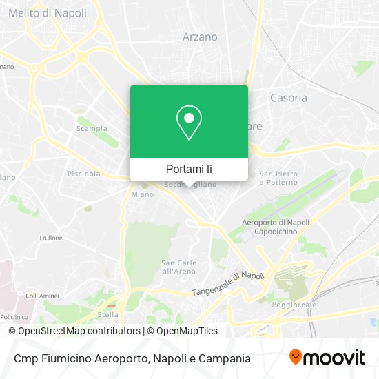 Mappa Cmp Fiumicino Aeroporto