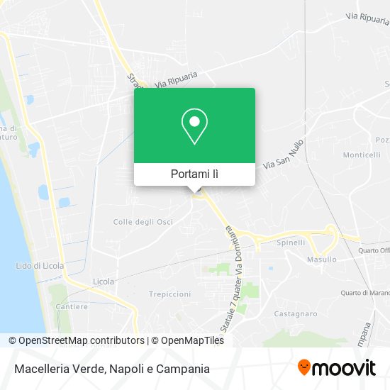 Mappa Macelleria Verde