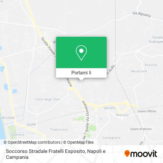 Mappa Soccorso Stradale Fratelli Esposito