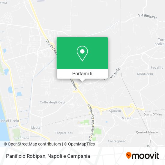 Mappa Panificio Robipan