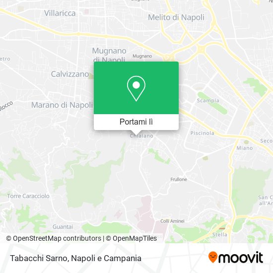 Mappa Tabacchi Sarno
