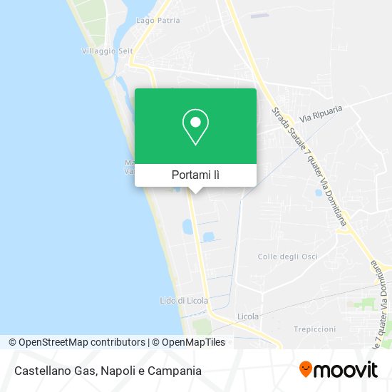 Mappa Castellano Gas