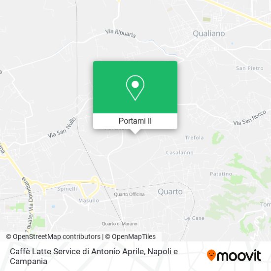 Mappa Caffè Latte Service di Antonio Aprile