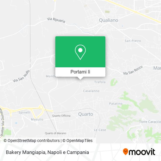 Mappa Bakery Mangiapia