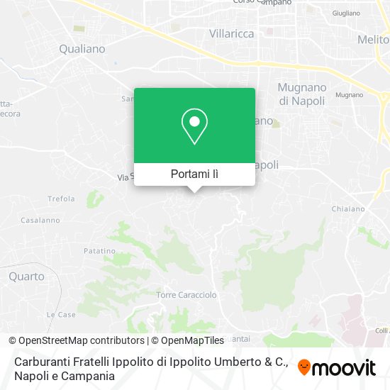 Mappa Carburanti Fratelli Ippolito di Ippolito Umberto & C.