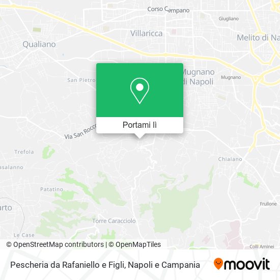 Mappa Pescheria da Rafaniello e Figli
