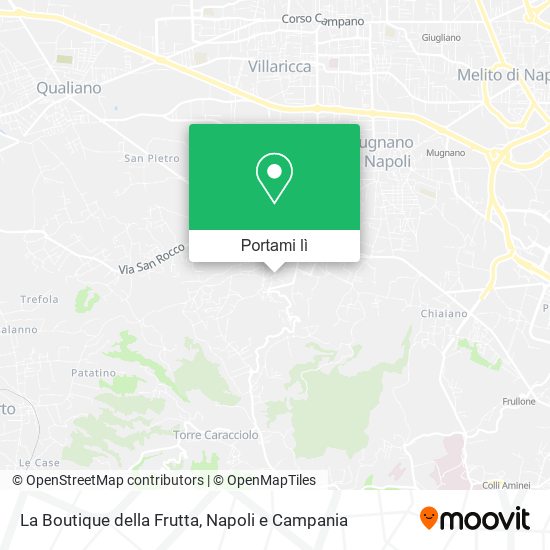 Mappa La Boutique della Frutta
