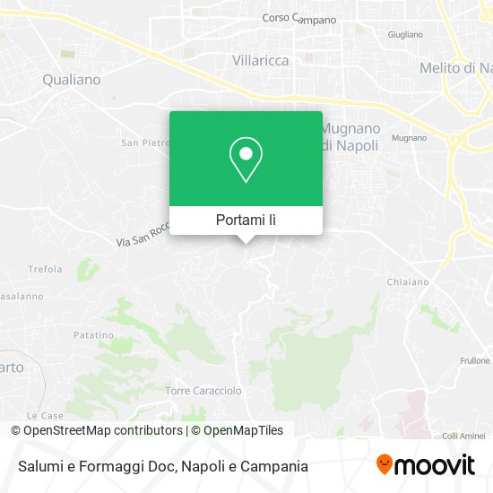 Mappa Salumi e Formaggi Doc