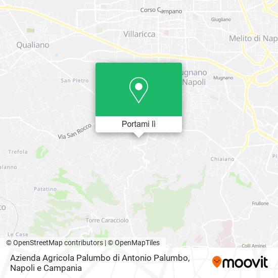 Mappa Azienda Agricola Palumbo di Antonio Palumbo