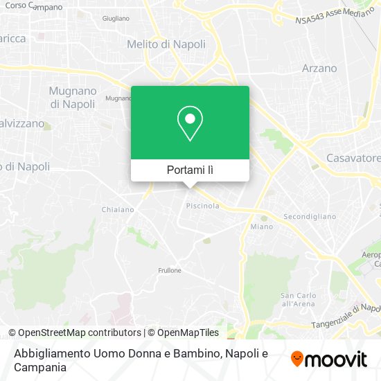 Mappa Abbigliamento Uomo Donna e Bambino