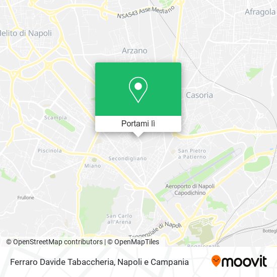 Mappa Ferraro Davide Tabaccheria