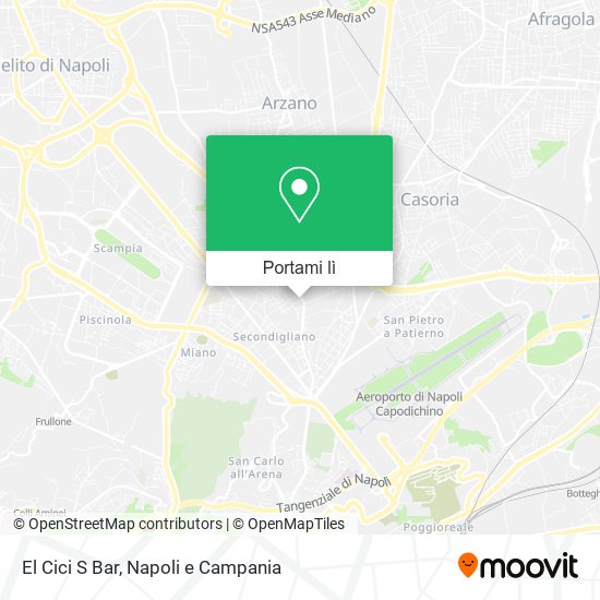 Mappa El Cici S Bar