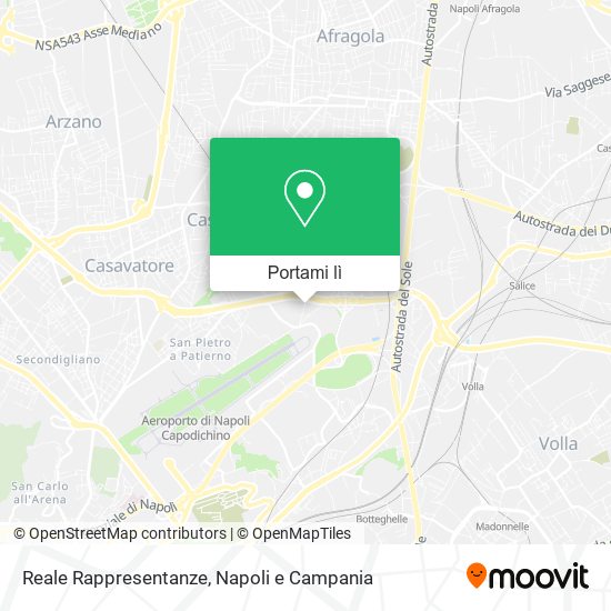 Mappa Reale Rappresentanze