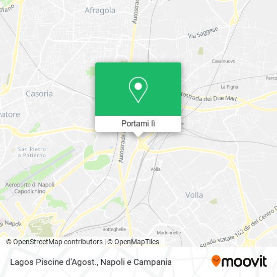 Mappa Lagos Piscine d'Agost.