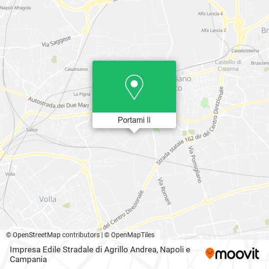 Mappa Impresa Edile Stradale di Agrillo Andrea