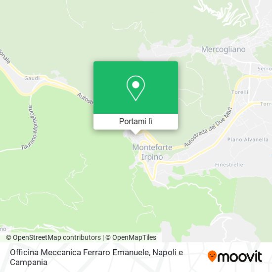 Mappa Officina Meccanica Ferraro Emanuele