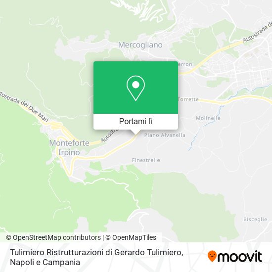 Mappa Tulimiero Ristrutturazioni di Gerardo Tulimiero