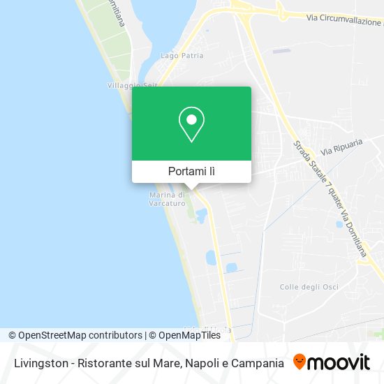 Mappa Livingston - Ristorante sul Mare