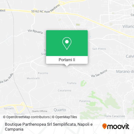 Mappa Boutique Parthenopea Srl Semplificata