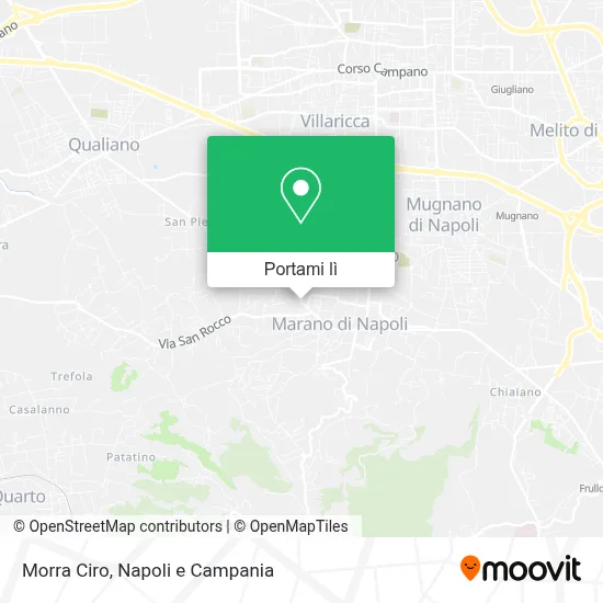 Mappa Morra Ciro