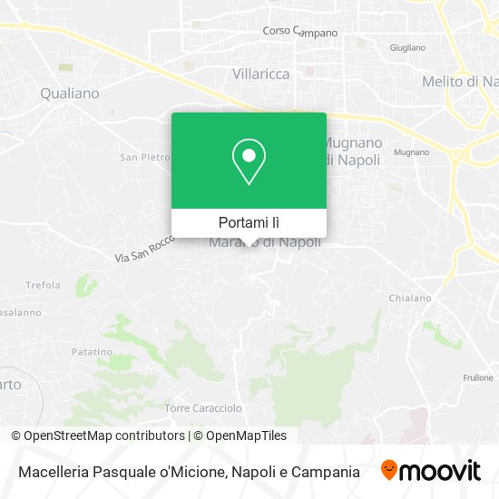 Mappa Macelleria Pasquale o'Micione
