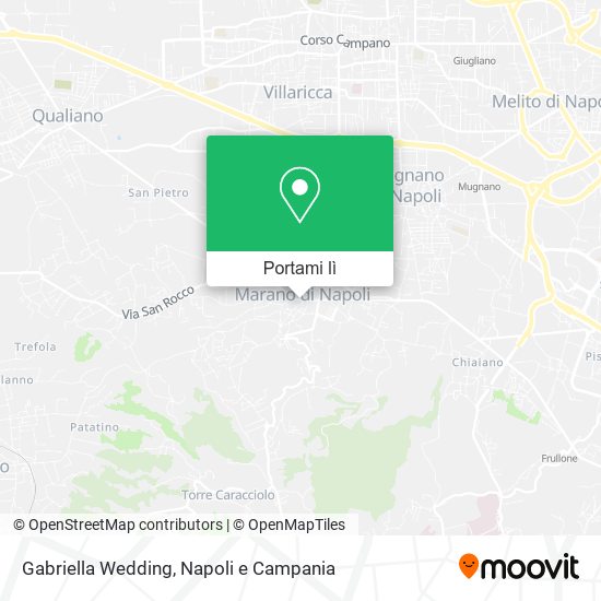 Mappa Gabriella Wedding