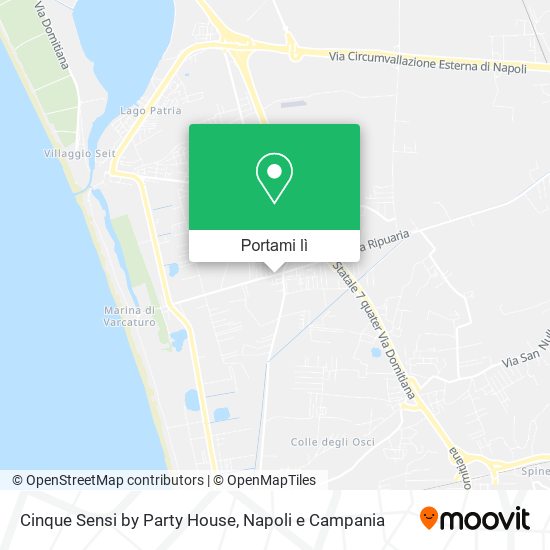 Mappa Cinque Sensi by Party House