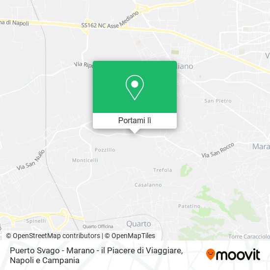 Mappa Puerto Svago - Marano - il Piacere di Viaggiare